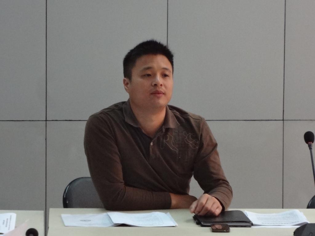 校团委书记周小丰部署校团委下一阶段重点工作